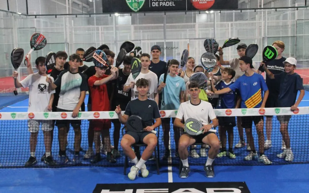 Elite Junior Padel Camp in Madrid during Premier Padel
